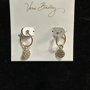 Vera Bradley Gold Animal Earrings